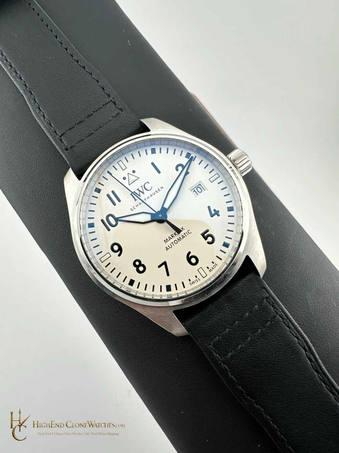 IWC Pilots Watch Mark XX 40mm IW328207 super clone watch bracelet or strap fit