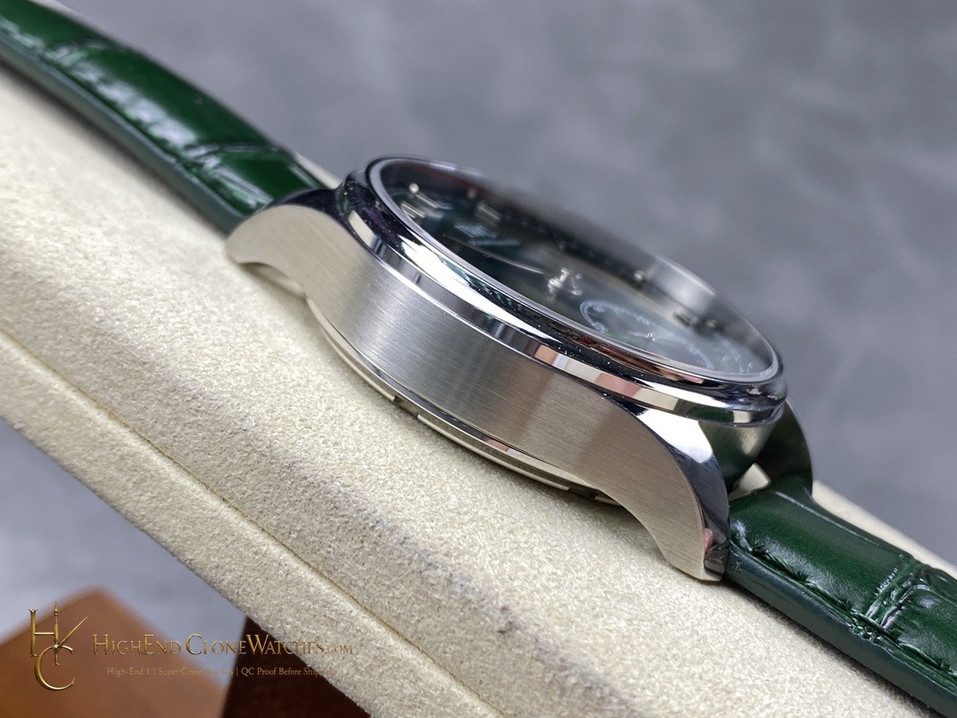 IWC Portugieser Automatic Green dial 40mm IW358310 super clone watch bracelet or strap fit