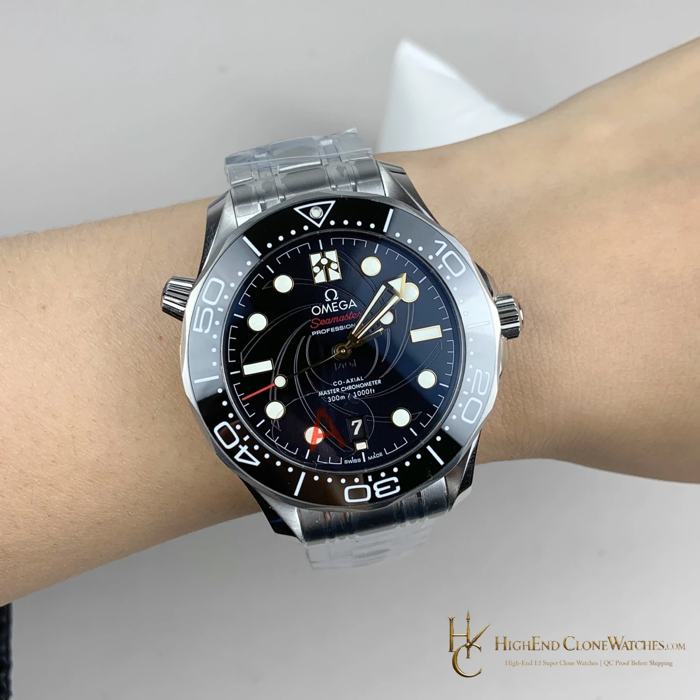 Omega Seamaster Diver 300M 210.22.42.20.01.003 42mm product view super clone watch - product view 9