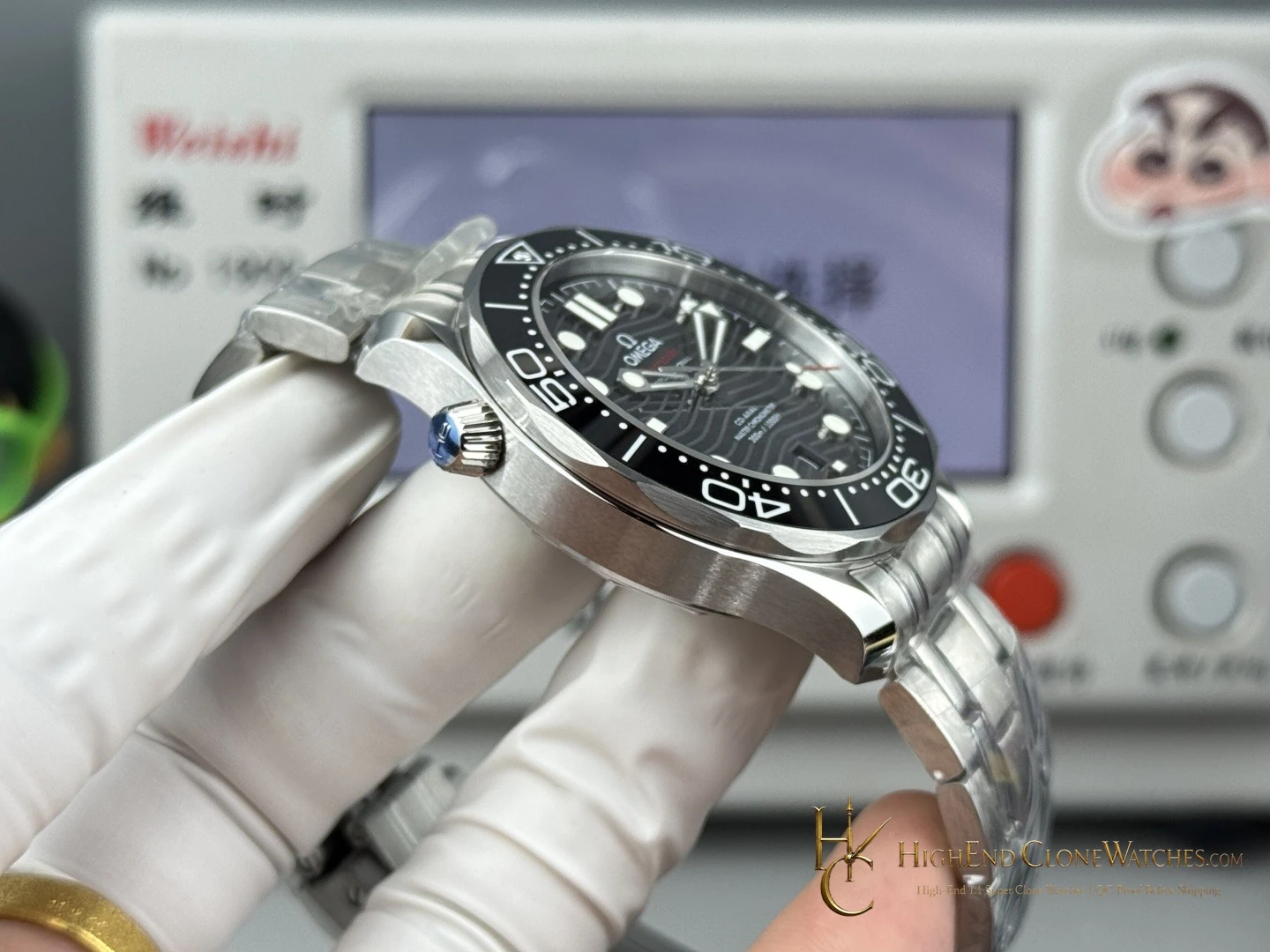 Omega Seamaster Diver 300M 210.30.42.20.01.001 42mm product view super clone watch - product view 6