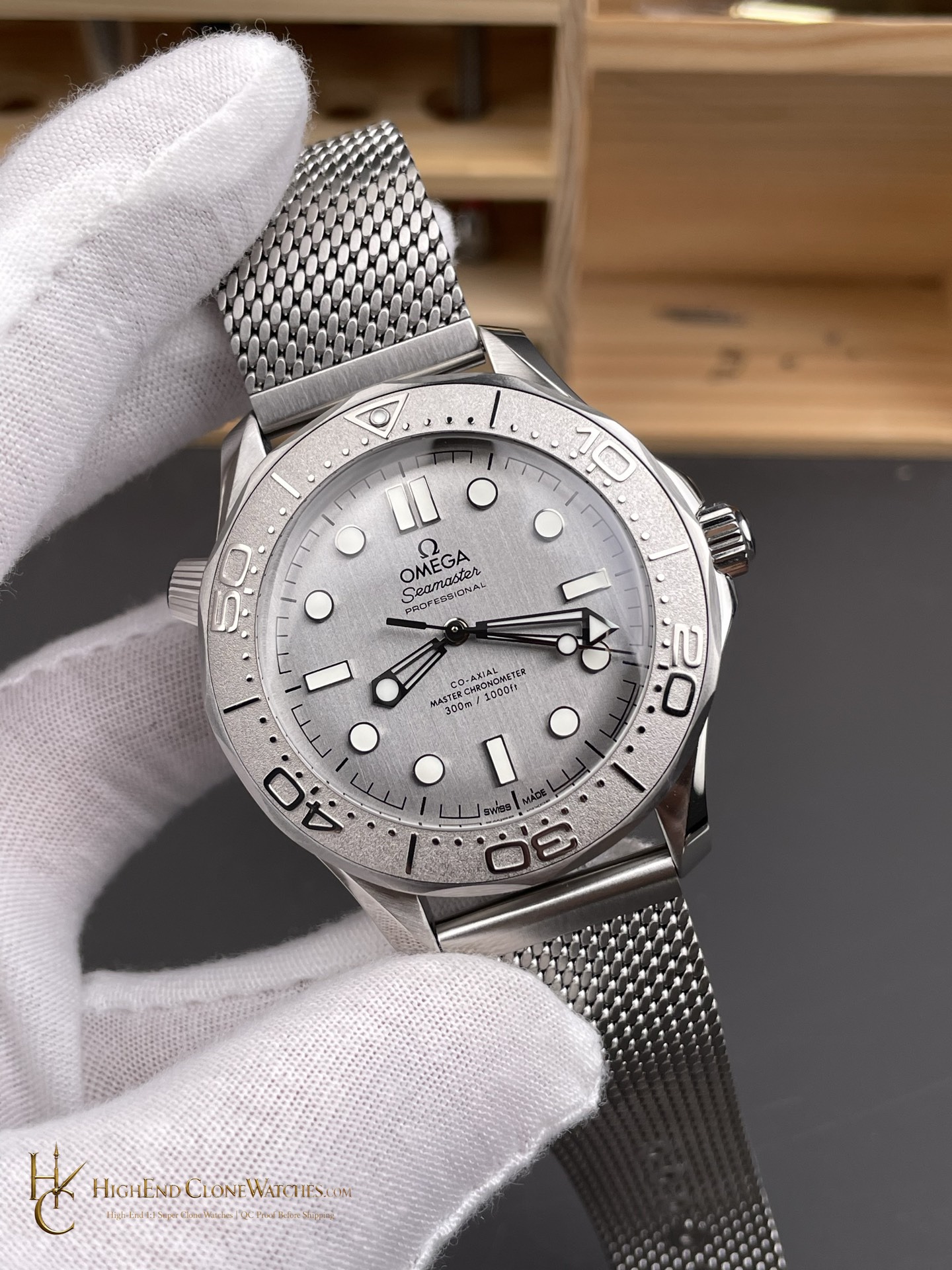 Omega Seamaster Diver 300M 210.30.42.20.06.002 42mm product view super clone watch