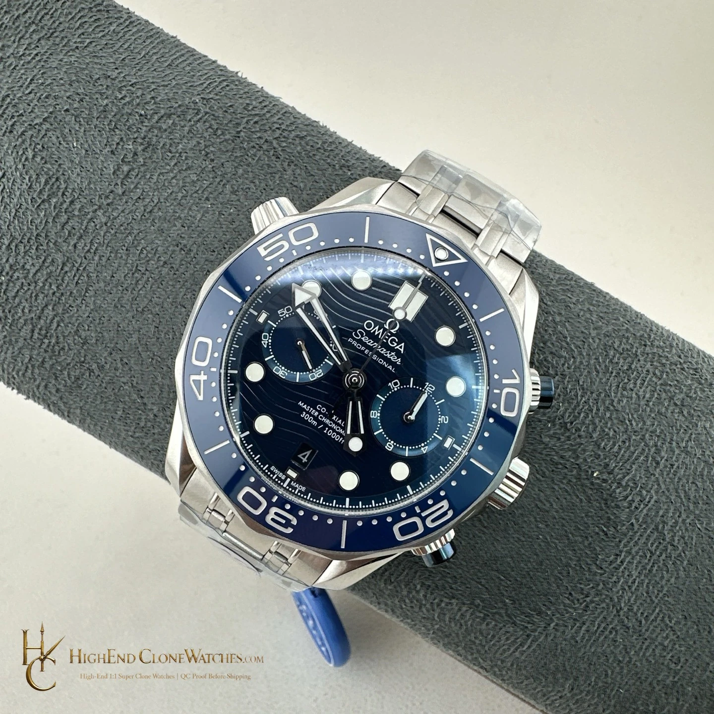 Omega Seamaster Diver 300M 44mm 210.30.44.51.03.001 product view super clone watch - product view 5