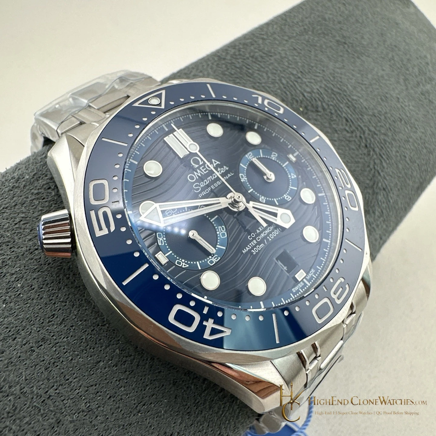 Omega Seamaster Diver 300M 44mm 210.30.44.51.03.001 product view super clone watch - product view 6