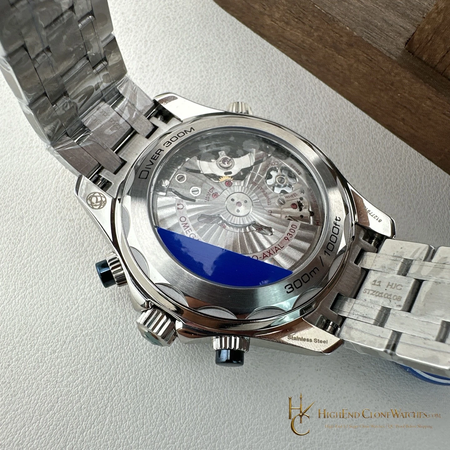 Omega Seamaster Diver 300M 44mm 210.30.44.51.03.001 product view super clone watch - product view 9
