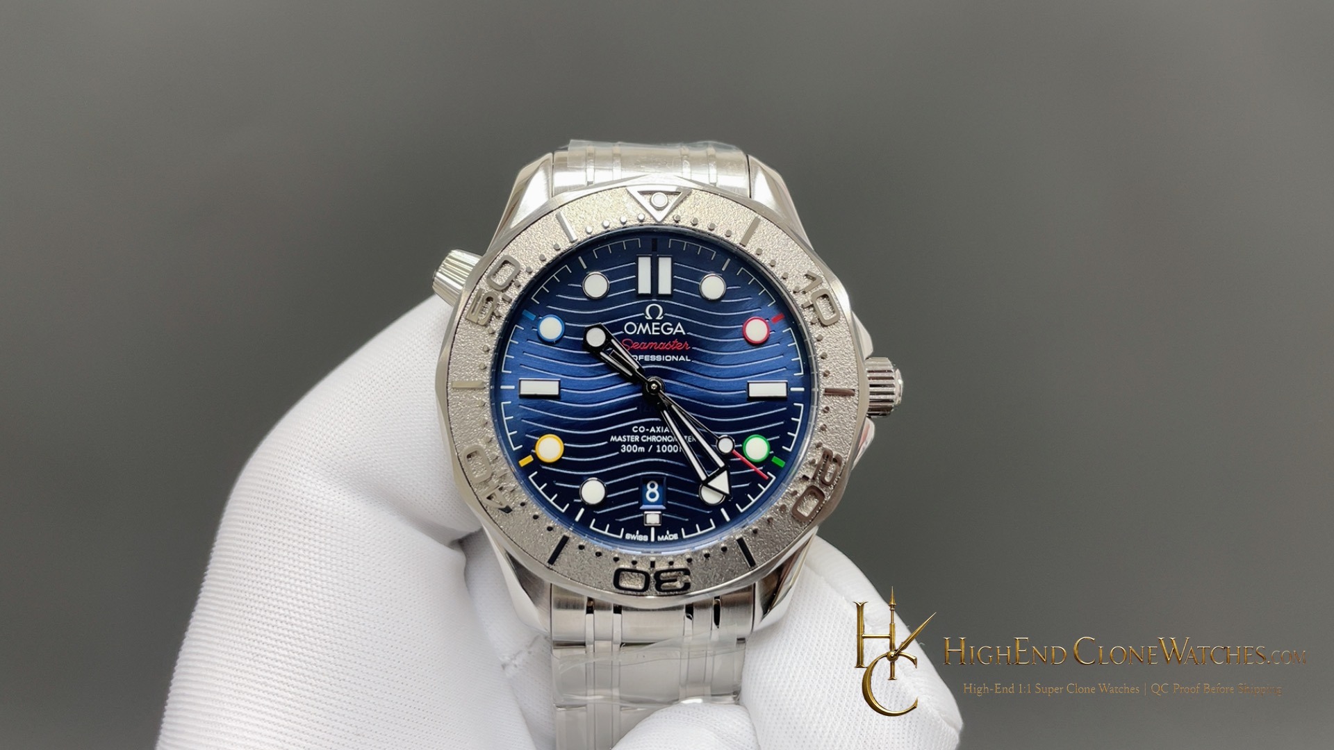Omega Seamaster Diver 300M 522.30.42.20.03.001 42mm product view super clone watch