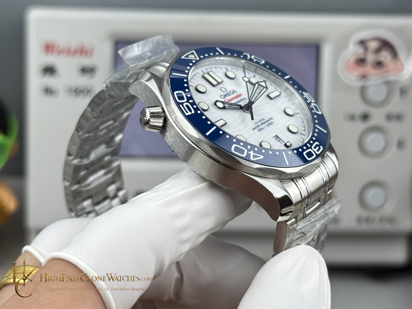 Omega Seamaster Diver 300M Tokyo 2020 522.30.42.20.04.001 42mm product view super clone watch