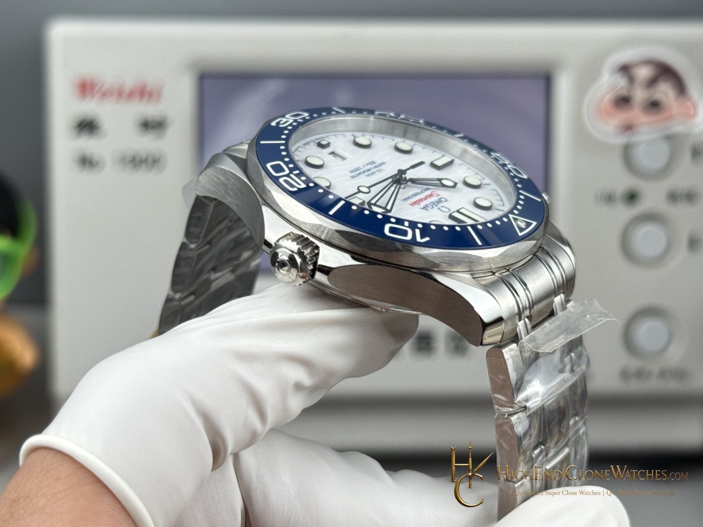 Omega Seamaster Diver 300M Tokyo 2020 522.30.42.20.04.001 42mm product view super clone watch