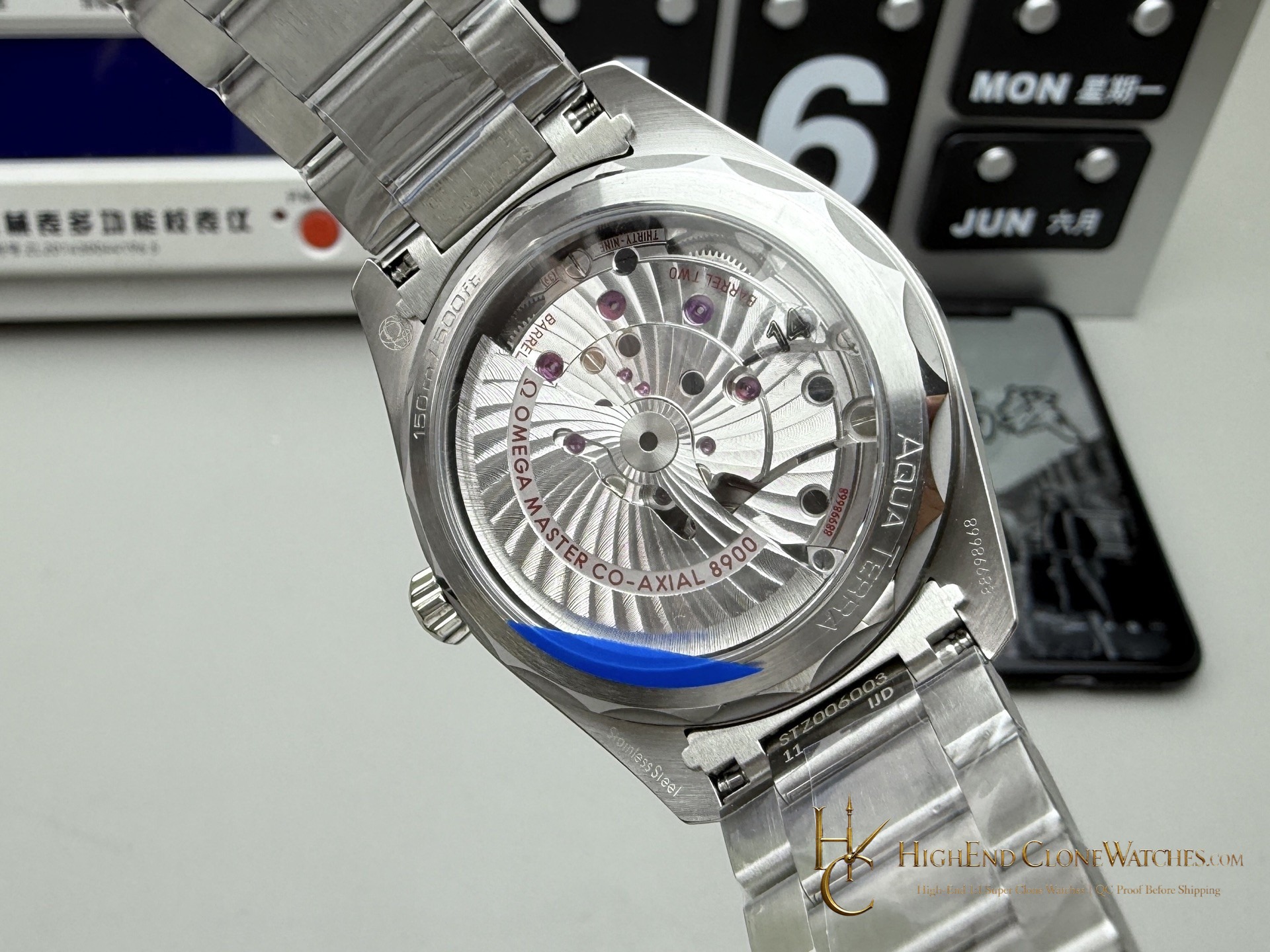 Omega Seamaster Aqua Terra 150M 220.10.41.21.02.001 41mm product view super clone watch