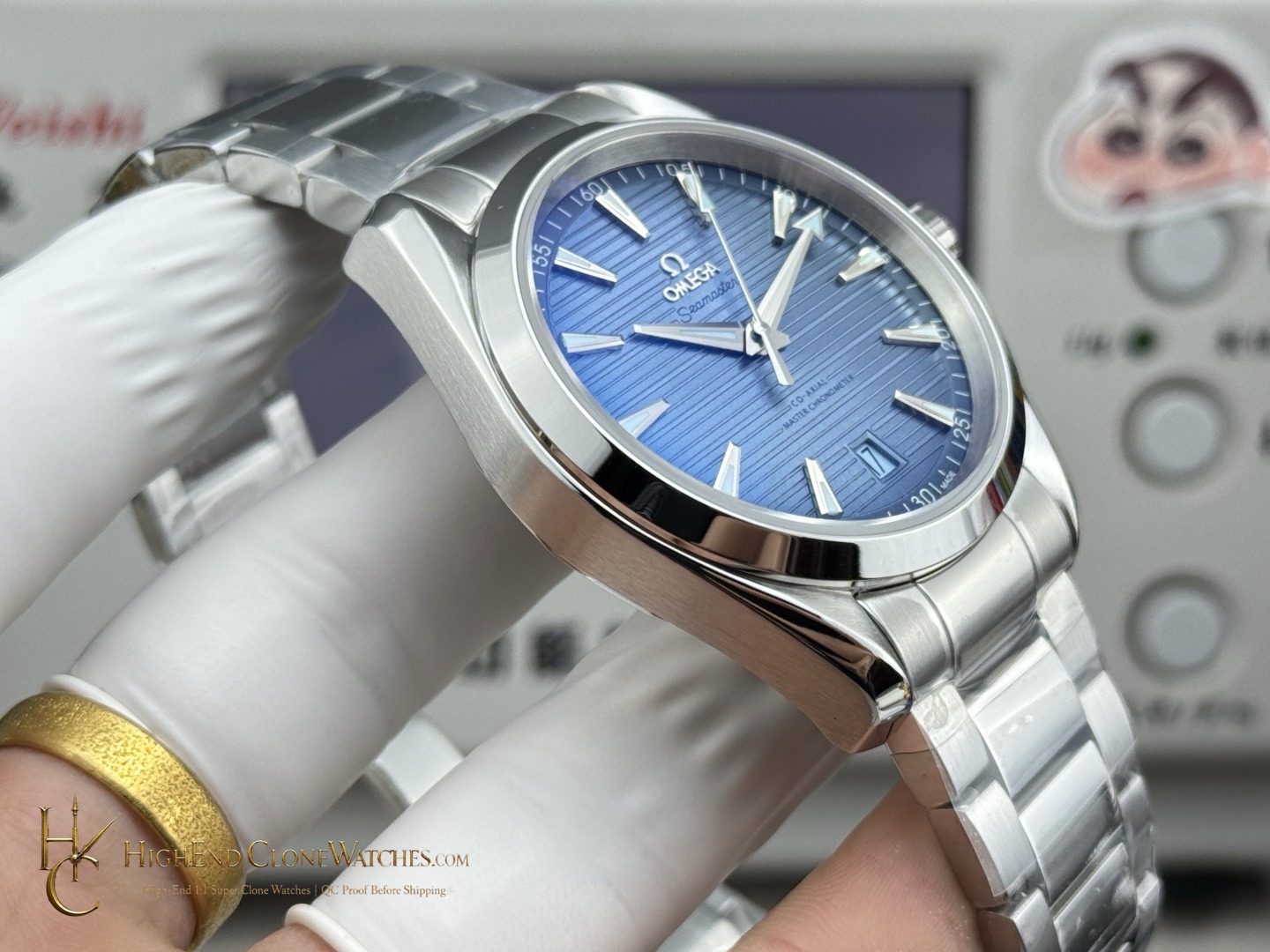Omega Seamaster Aqua Terra 150M 220.10.41.21.03.005 41mm product view super clone watch