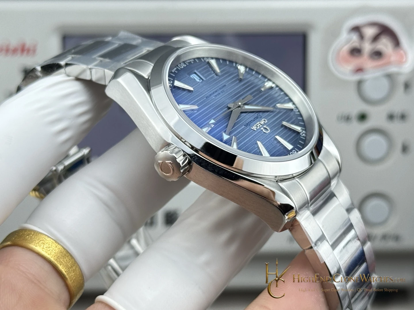 Omega Seamaster Aqua Terra 150M 220.10.41.21.03.005 41mm product view super clone watch - product view 7