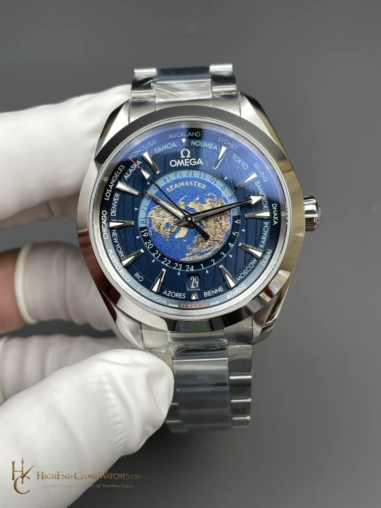 Omega Seamaster Aqua Terra 150M 220.10.43.22.03.001 43mm product view super clone watch