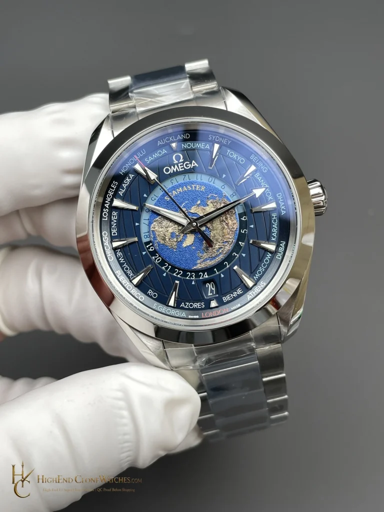 Omega Seamaster Aqua Terra 150M 220.10.43.22.03.001 43mm product view super clone watch
