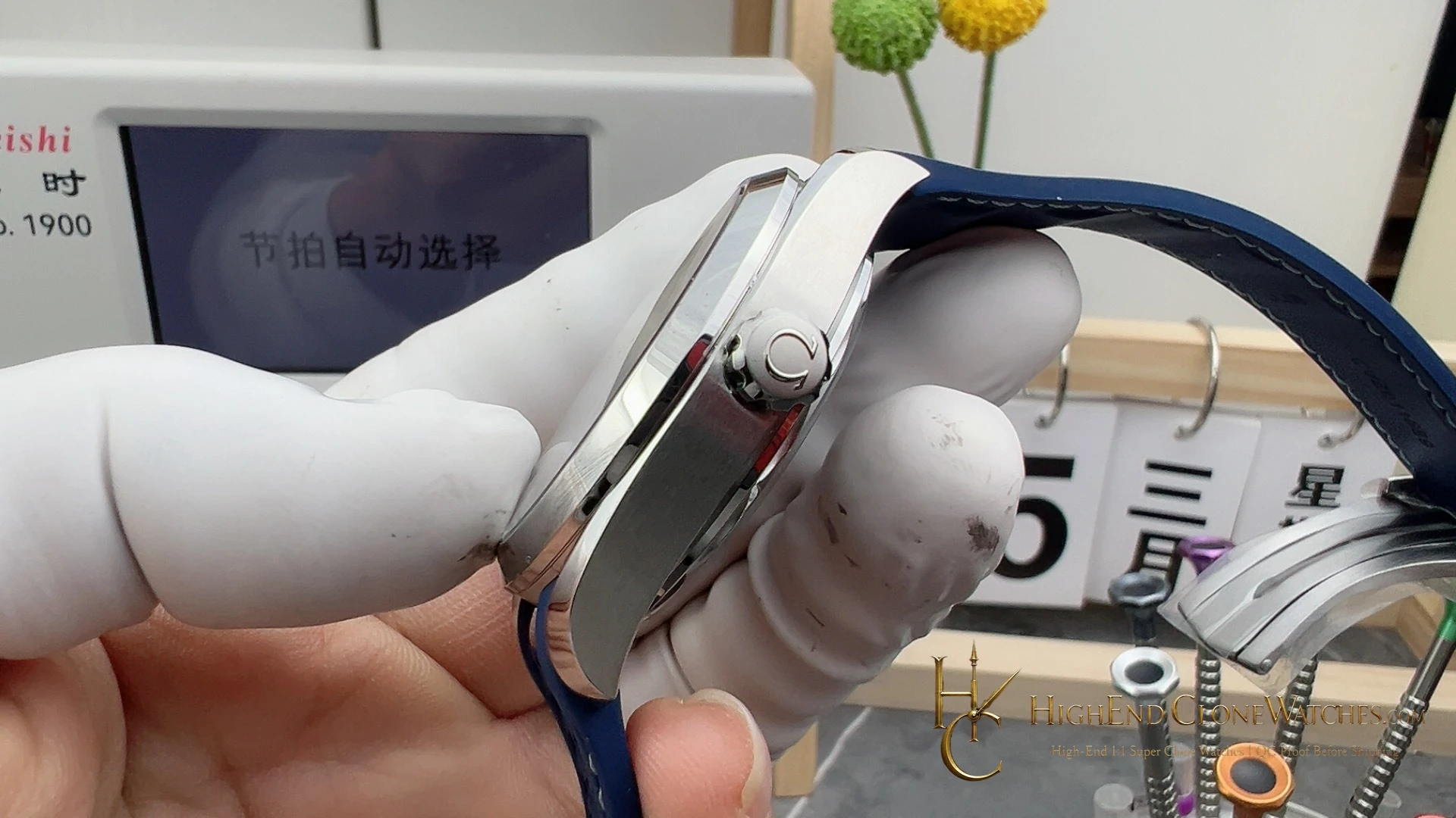 Omega Seamaster Aqua Terra 150M 220.12.43.22.03.001 43mm product view super clone watch - product view 5