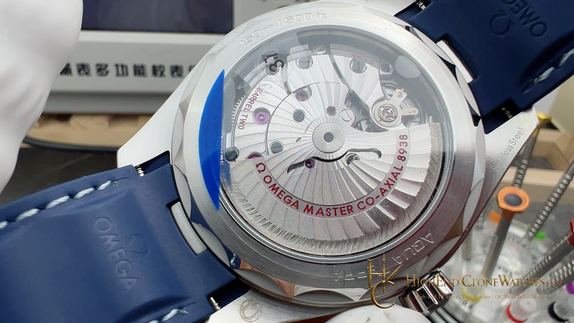 Omega Seamaster Aqua Terra 150M 220.12.43.22.03.001 43mm product view super clone watch