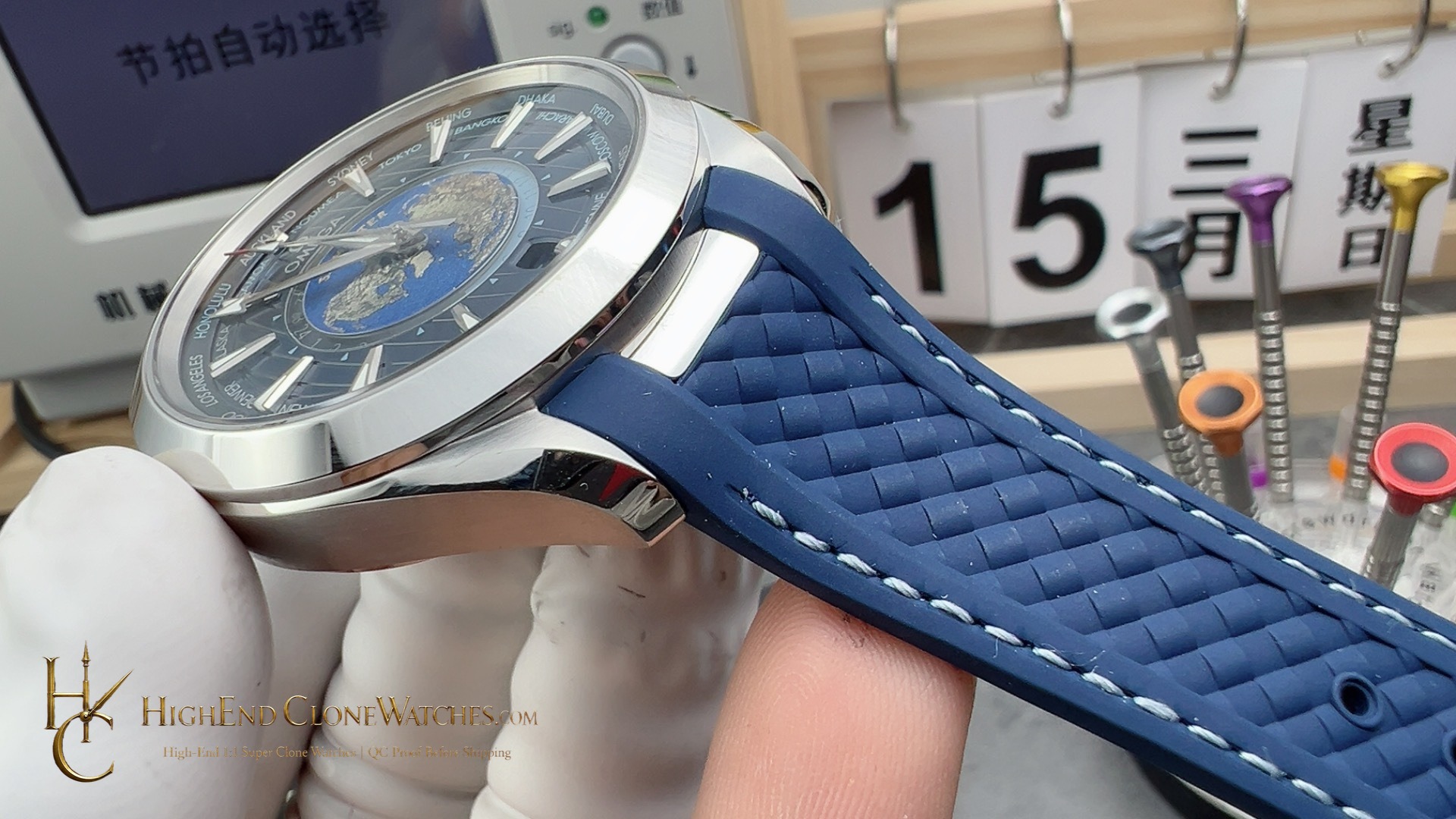Omega Seamaster Aqua Terra 150M 220.12.43.22.03.001 43mm product view super clone watch