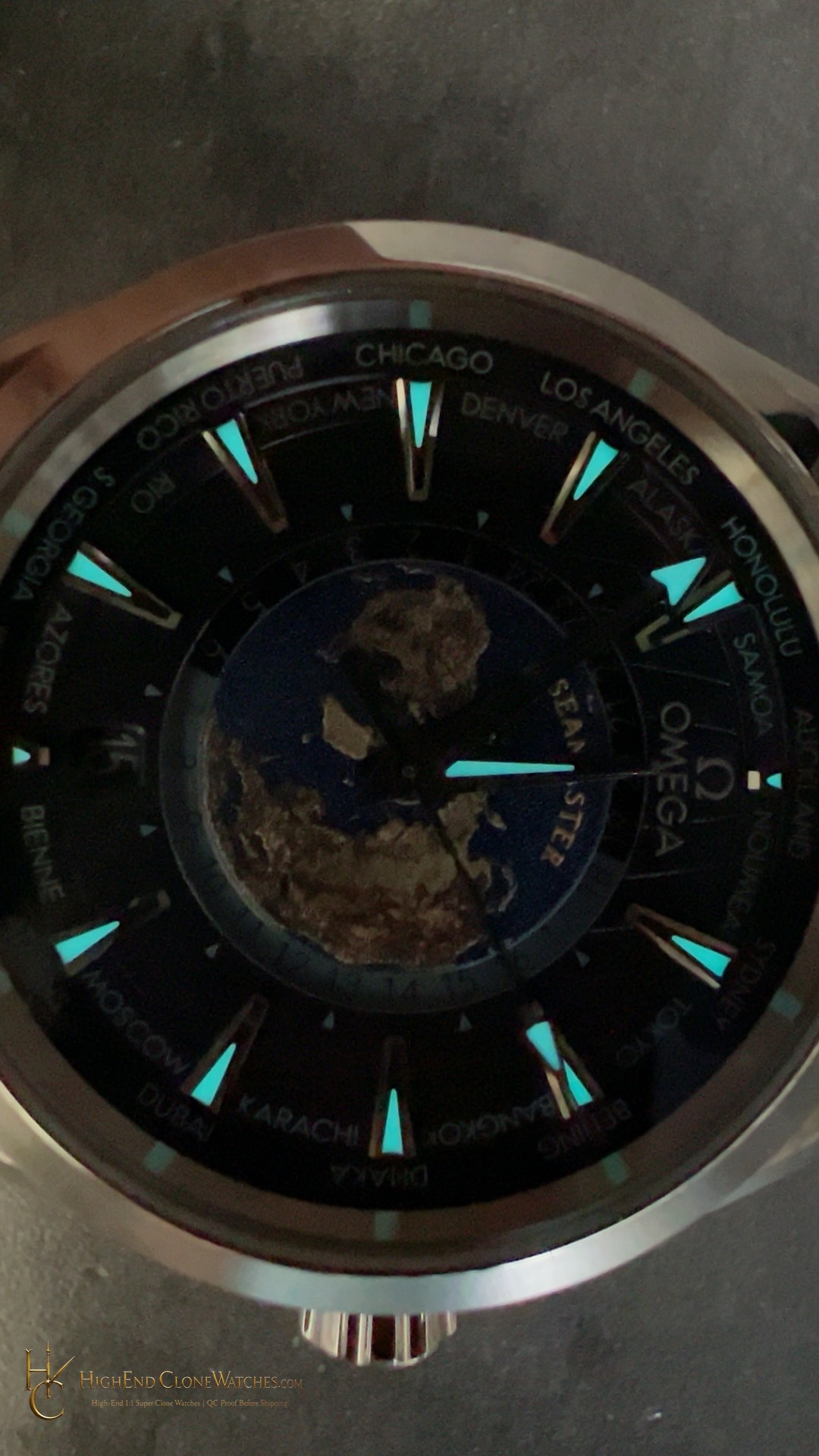 Omega Seamaster Aqua Terra 150M 220.12.43.22.03.001 43mm product view super clone watch