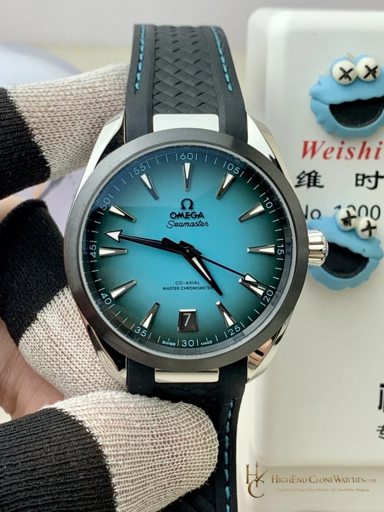 Omega Seamaster Aqua Terra 150M 220.32.41.21.03.001 41mm Blue Dial product view super clone watch