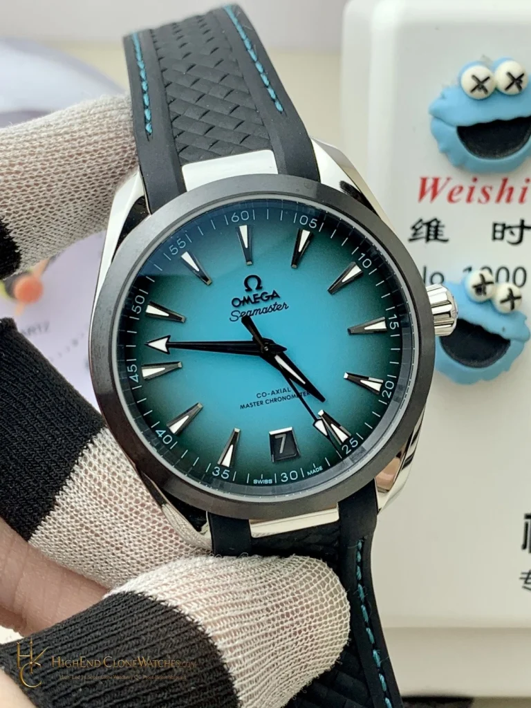 Omega Seamaster Aqua Terra 150M 220.32.41.21.03.001 41mm Blue Dial product view super clone watch