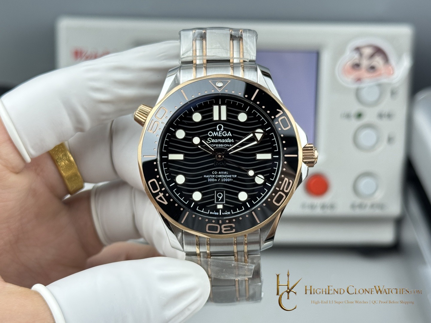 Omega Seamaster Diver 300M 210.20.42.20.01.001 42mm product view super clone watch