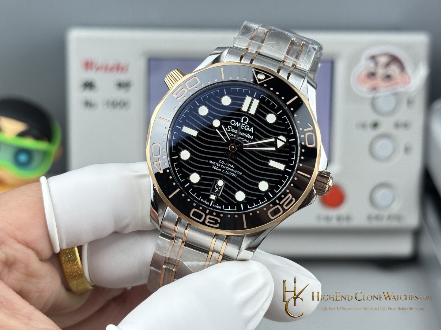 Omega Seamaster Diver 300M 210.20.42.20.01.001 42mm product view super clone watch