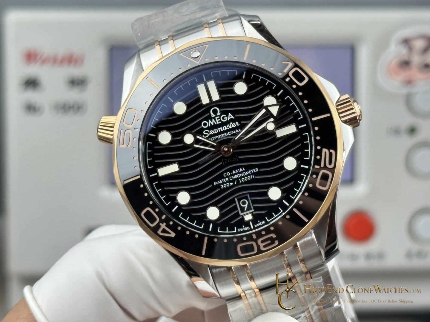 Omega Seamaster Diver 300M 210.20.42.20.01.001 42mm product view super clone watch