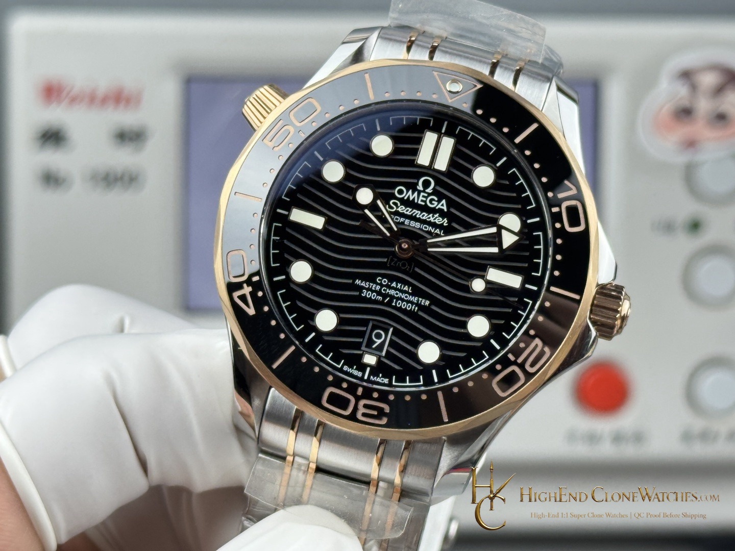 Omega Seamaster Diver 300M 210.20.42.20.01.001 42mm product view super clone watch