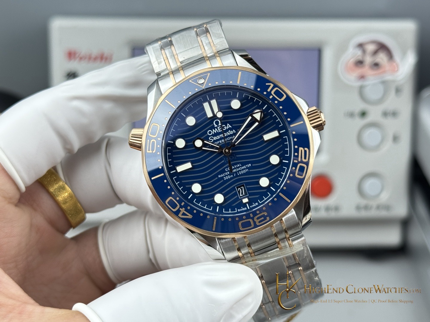 Omega Seamaster Diver 300M 210.20.42.20.03.002 42mm product view super clone watch