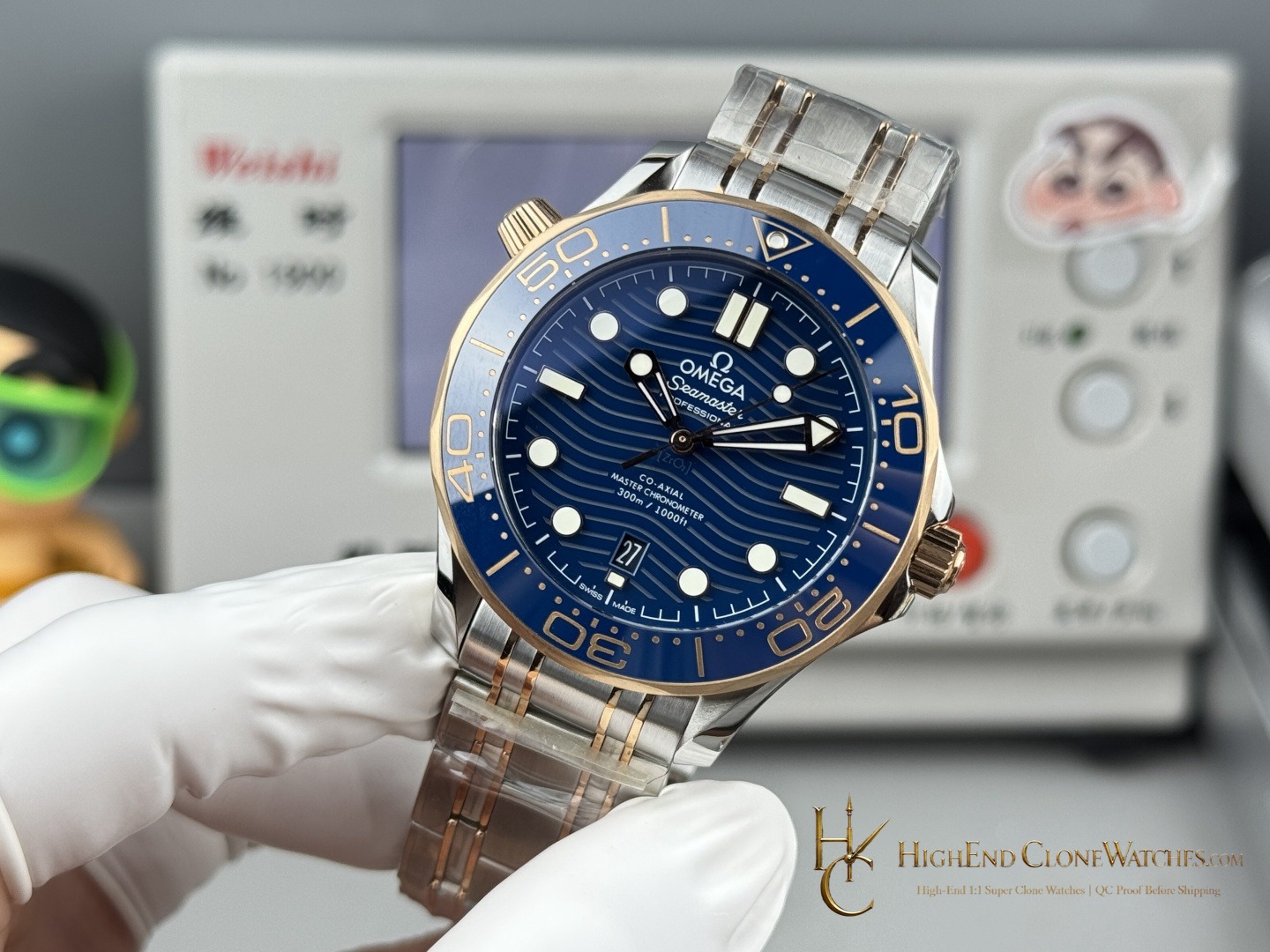 Omega Seamaster Diver 300M 210.20.42.20.03.002 42mm product view super clone watch