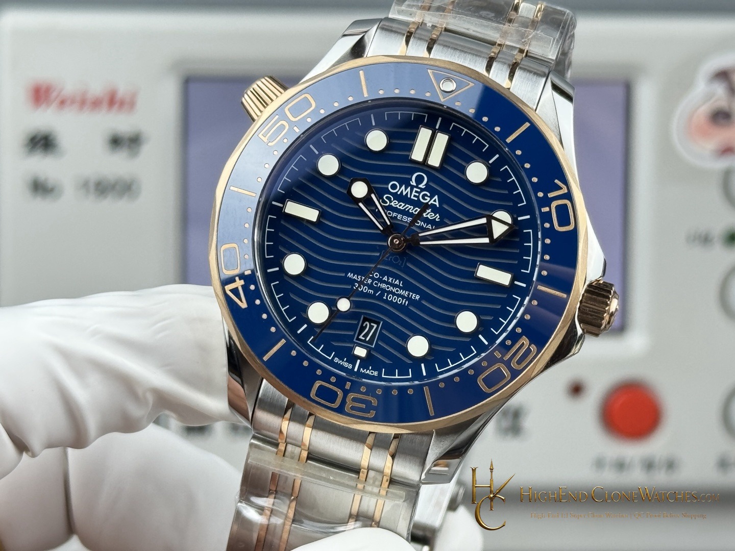 Omega Seamaster Diver 300M 210.20.42.20.03.002 42mm product view super clone watch