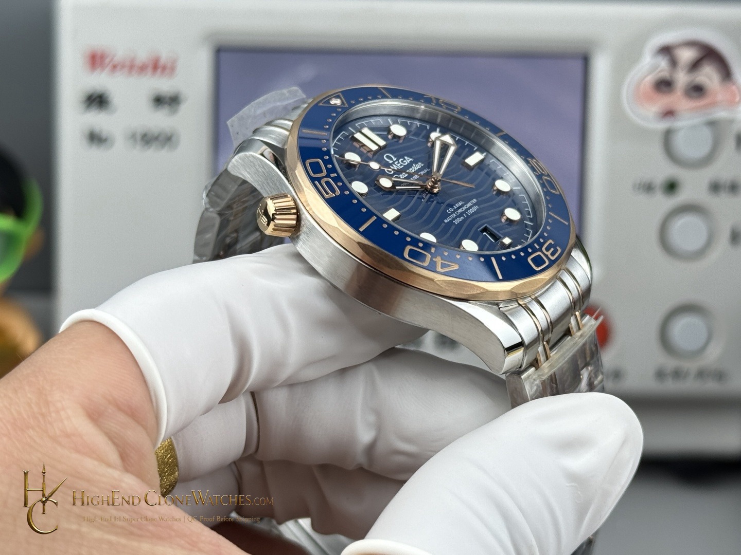 Omega Seamaster Diver 300M 210.20.42.20.03.002 42mm product view super clone watch