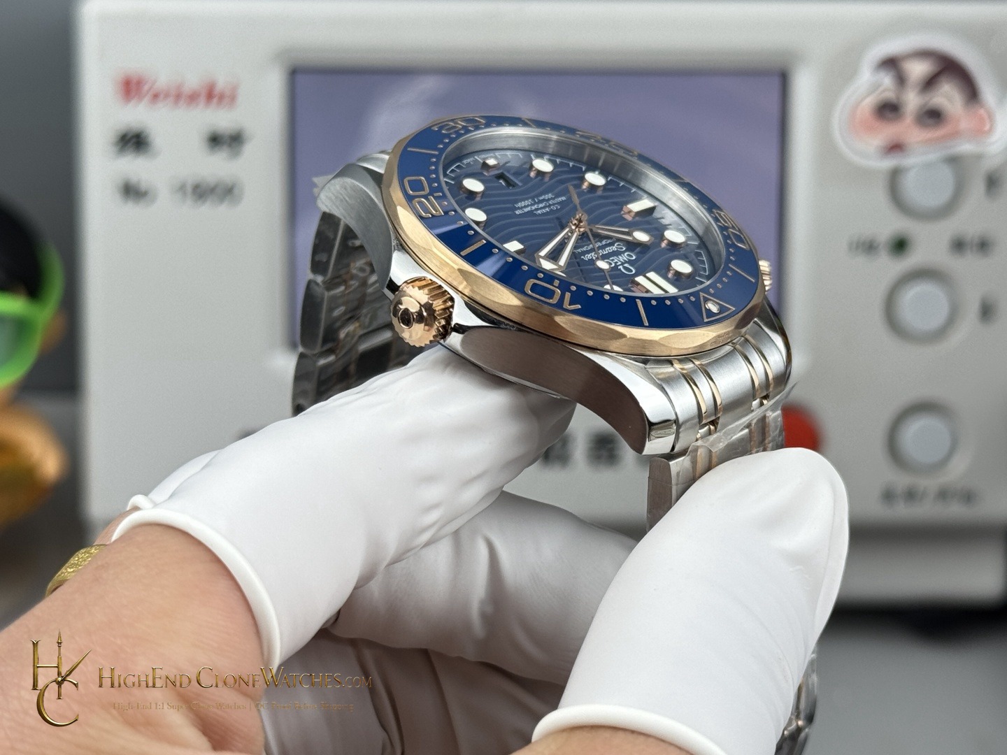 Omega Seamaster Diver 300M 210.20.42.20.03.002 42mm product view super clone watch