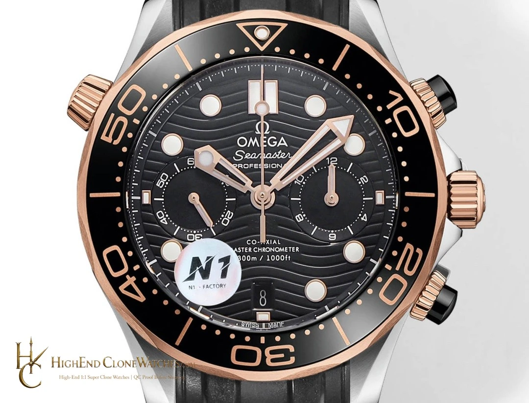 Omega Seamaster Diver 300M 210.22.44.51.01.001 44mm product view super clone watch - product view 2
