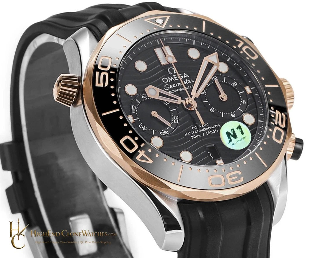 Omega Seamaster Diver 300M 210.22.44.51.01.001 44mm product view super clone watch - product view 3