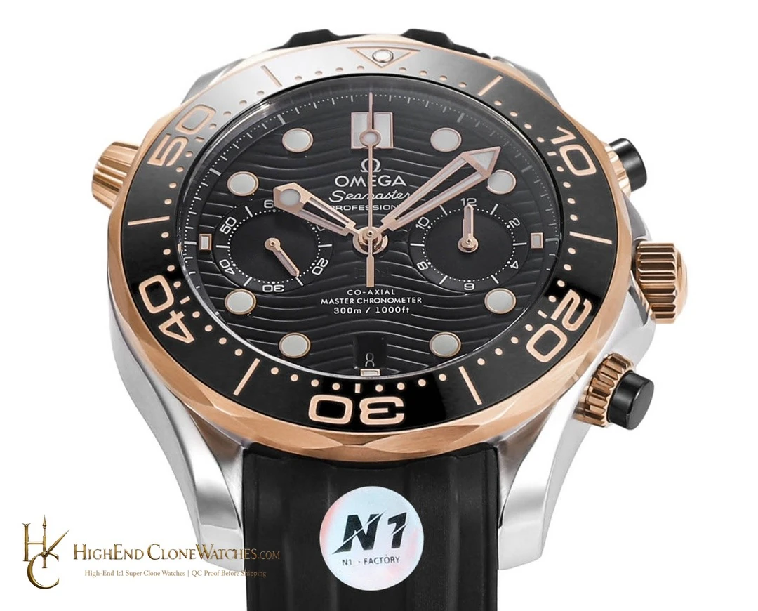 Omega Seamaster Diver 300M 210.22.44.51.01.001 44mm product view super clone watch - product view 5