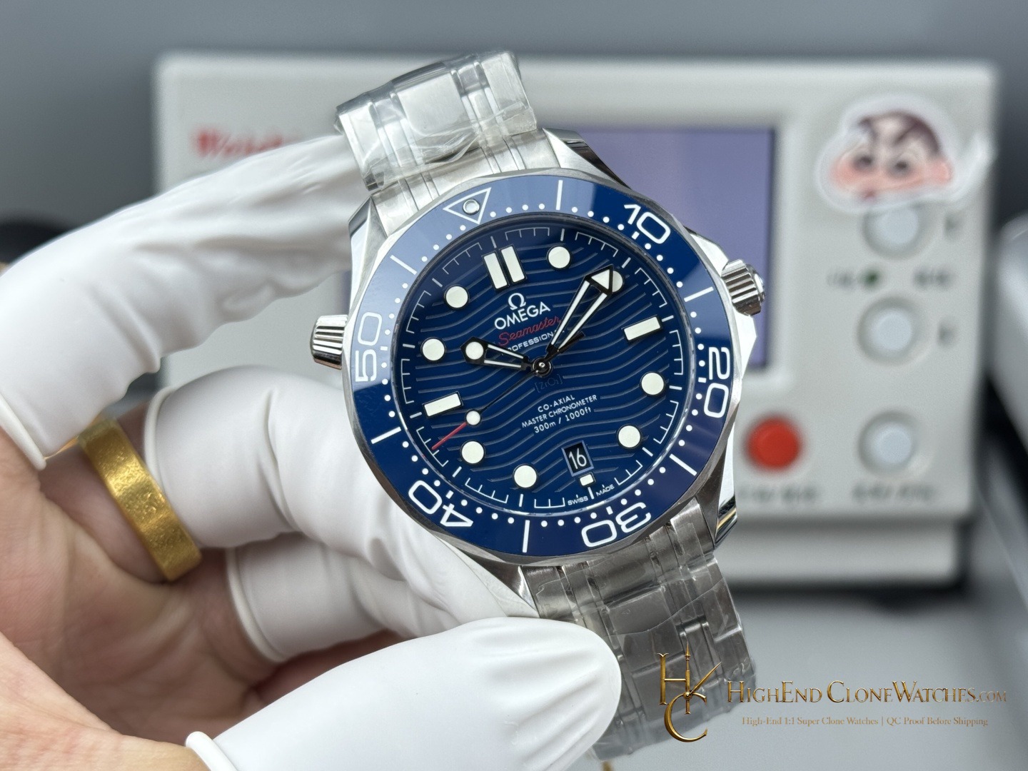 Omega Seamaster Diver 300M 210.30.42.20.03.001 42mm product view super clone watch
