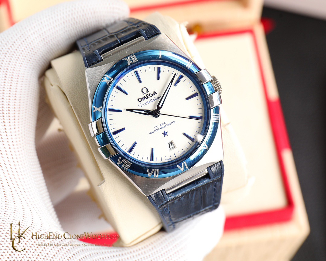 Omega Constellation 131.33.41.21.04.001 41mm product view super clone watch