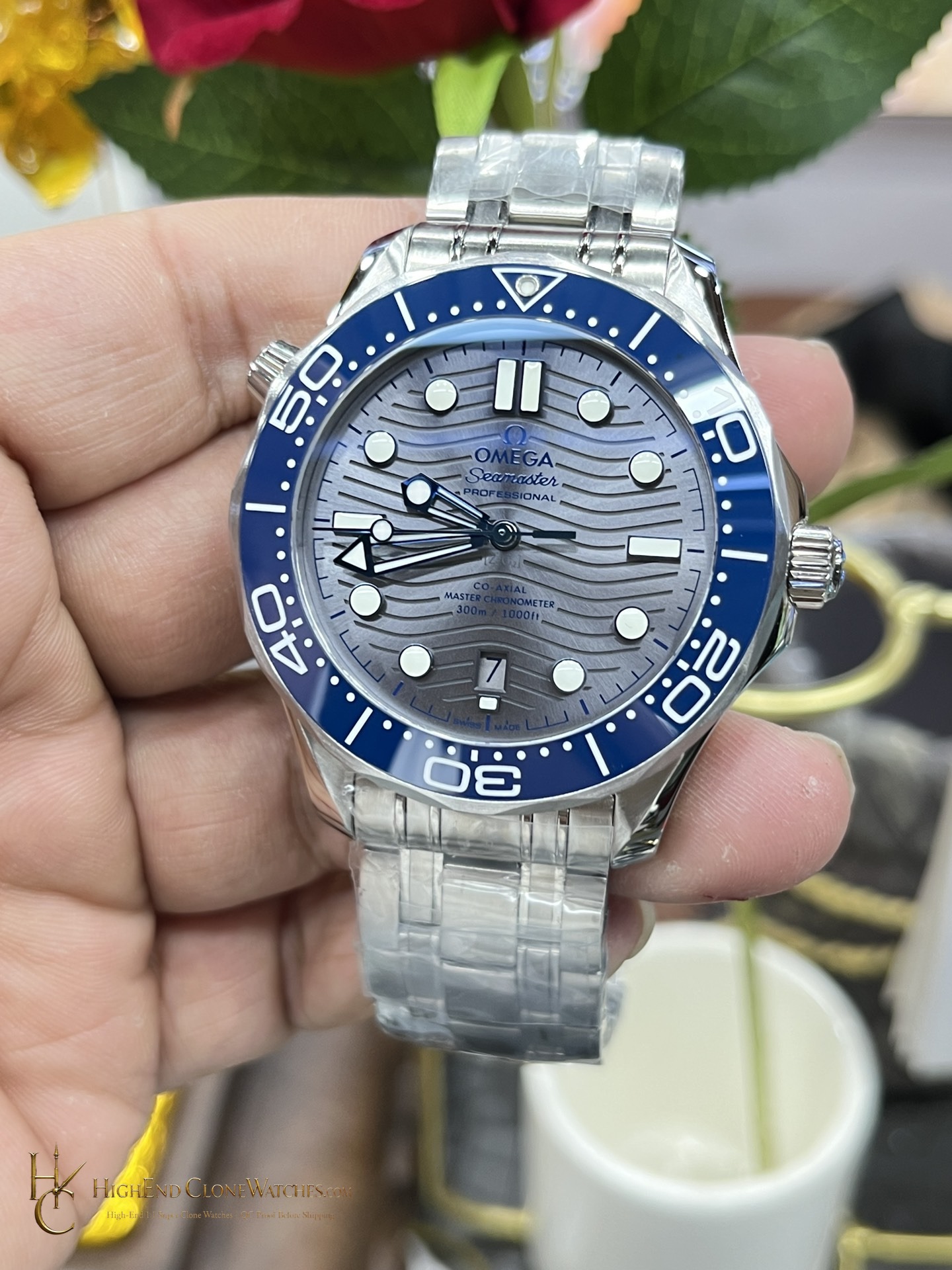 Omega Seamaster Diver 300M 210.30.42.20.06.001 42mm product view super clone watch