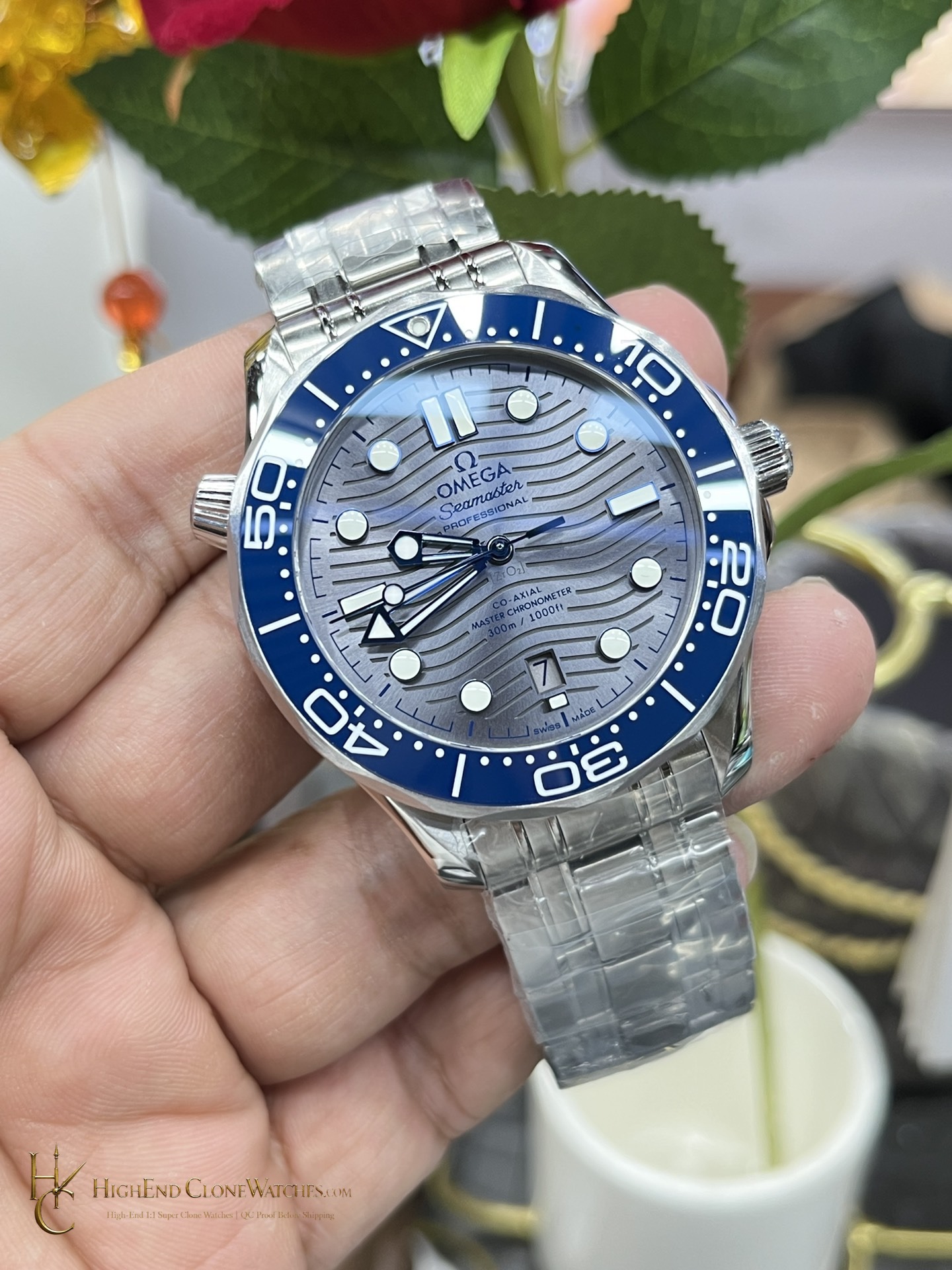 Omega Seamaster Diver 300M 210.30.42.20.06.001 42mm product view super clone watch
