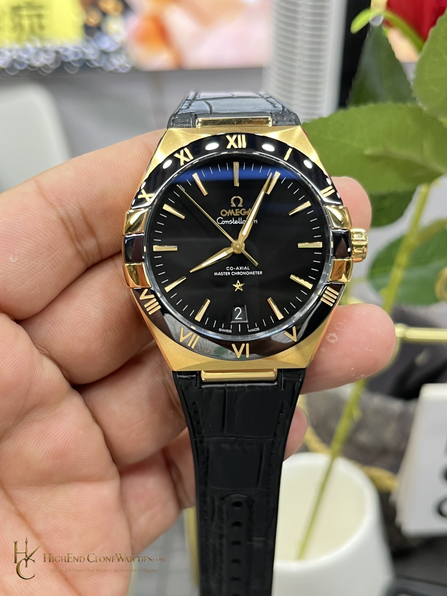 Omega Constellation 131.63.41.21.01.001 41mm product view super clone watch