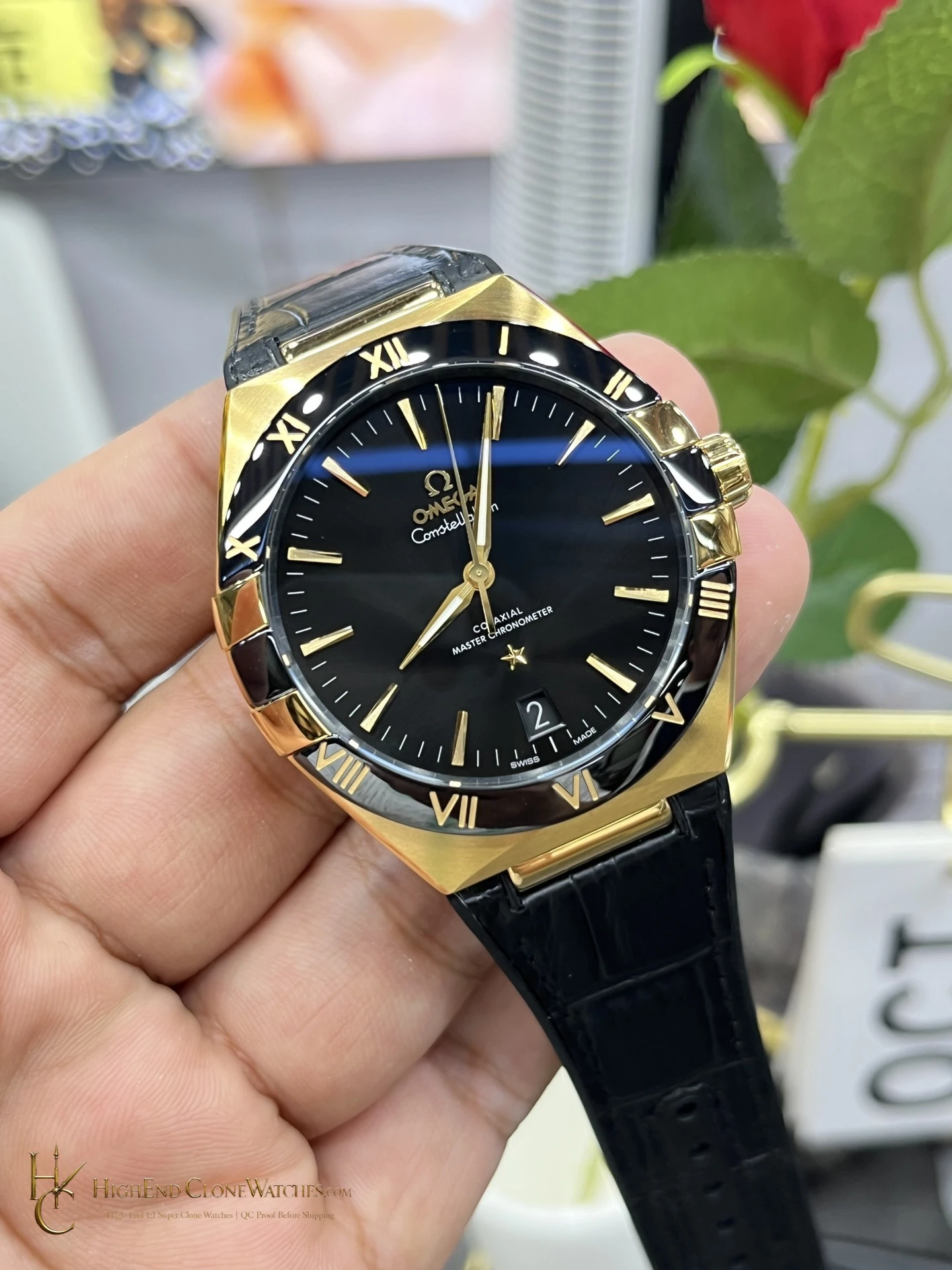 Omega Constellation 131.63.41.21.01.001 41mm product view super clone watch - product view 3
