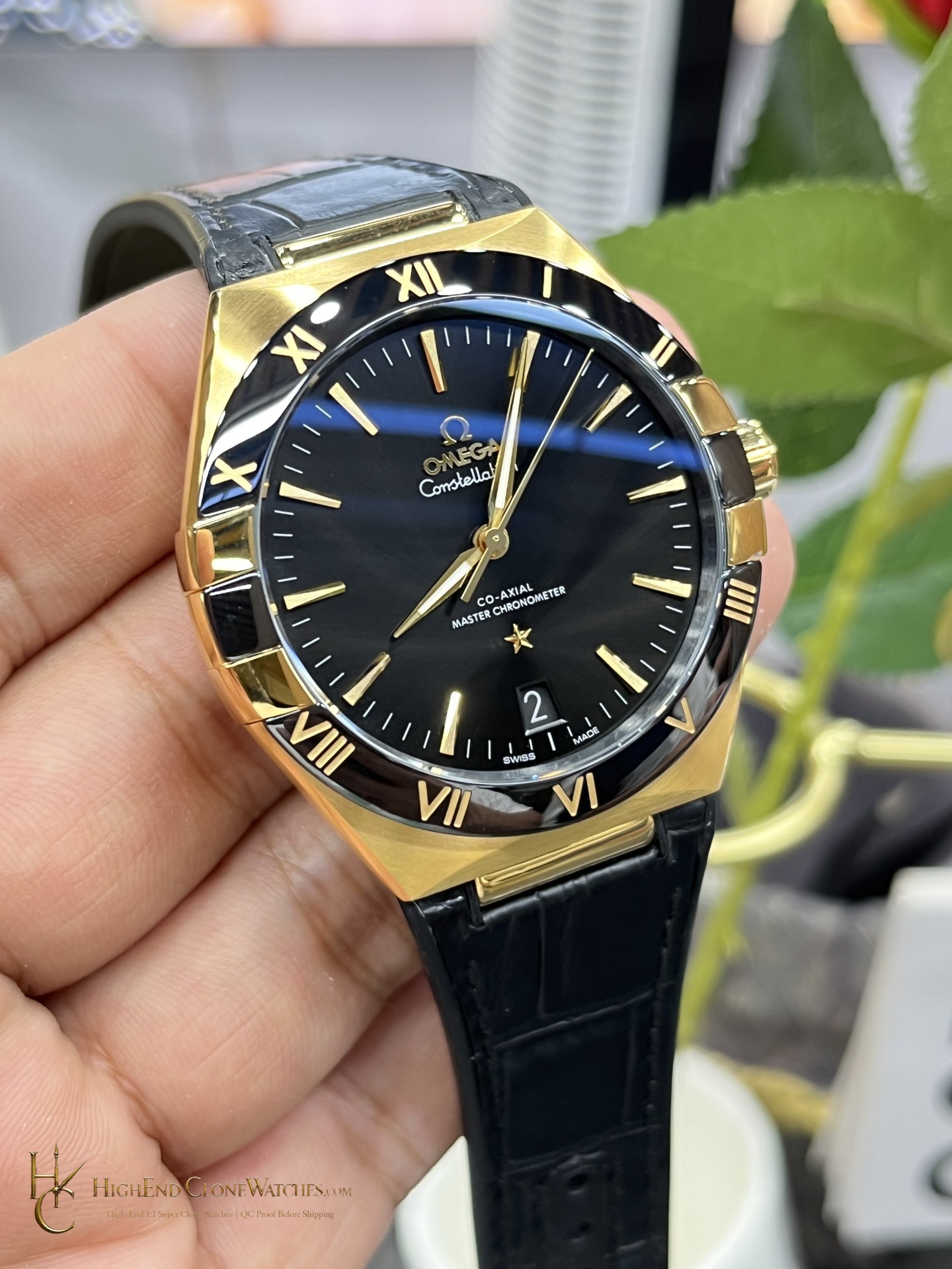 Omega Constellation 131.63.41.21.01.001 41mm product view super clone watch