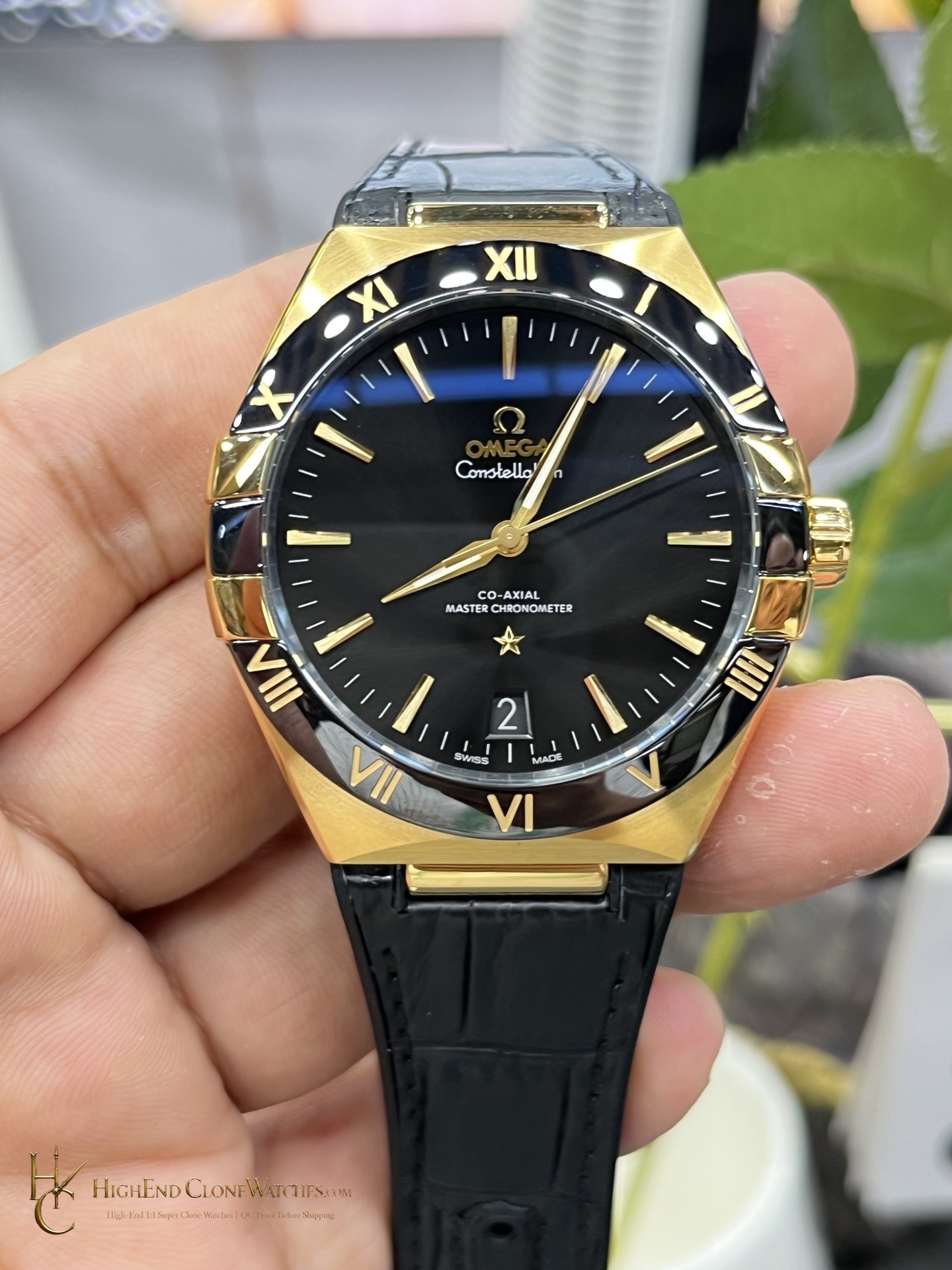 Omega Constellation 131.63.41.21.01.001 41mm product view super clone watch