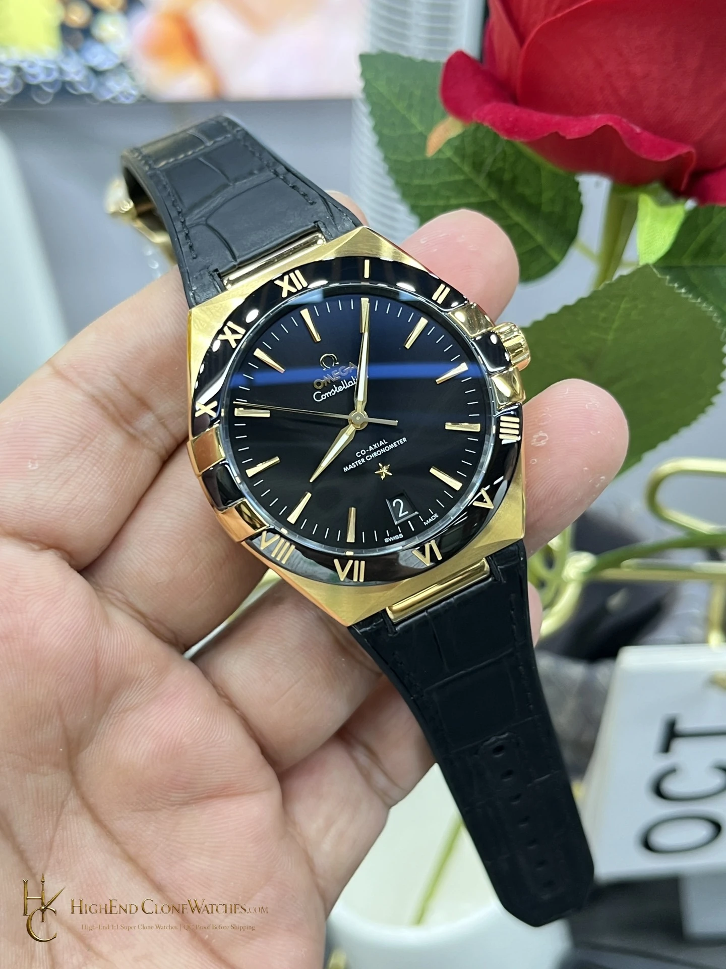 Omega Constellation 131.63.41.21.01.001 41mm product view super clone watch - product view 9