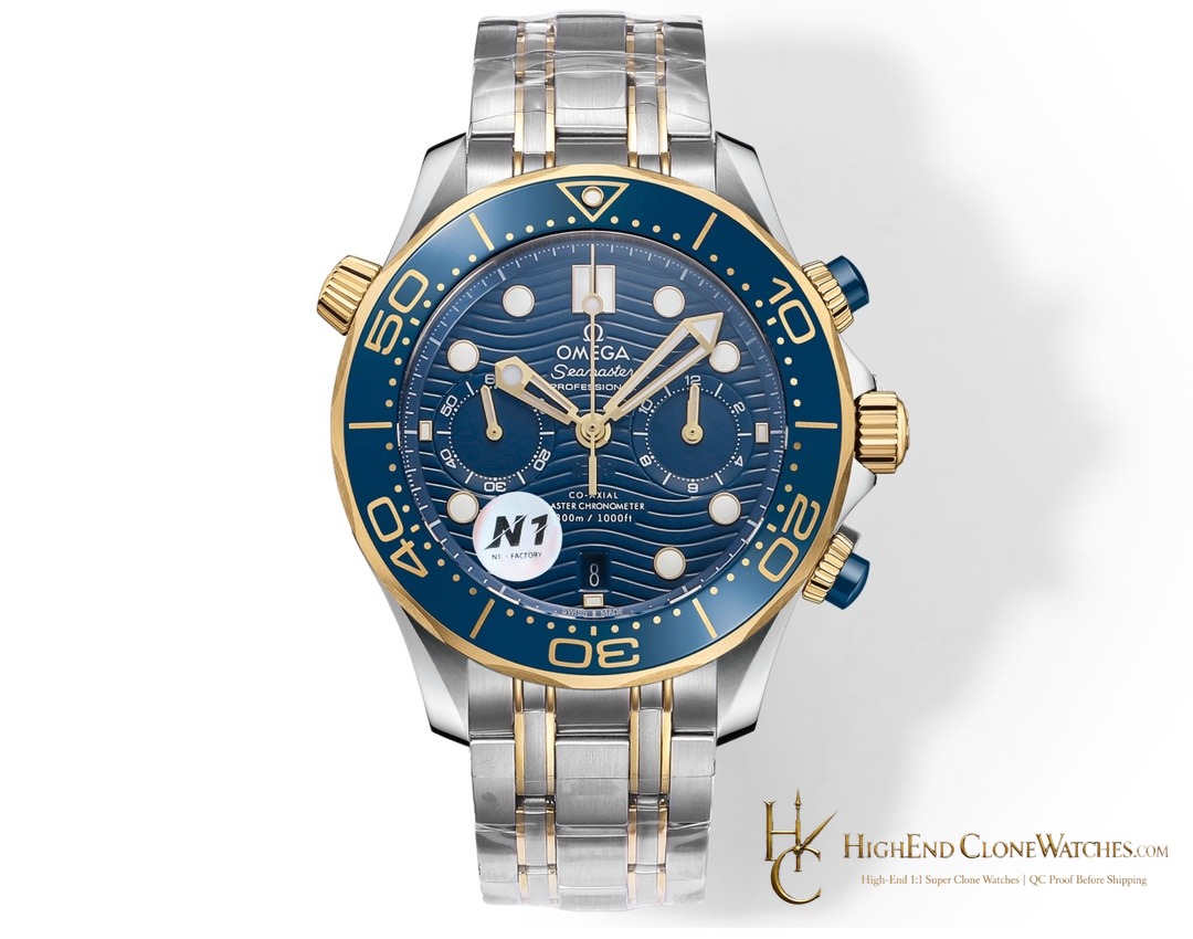 Omega Seamaster Diver 300M 44mm 210.20.44.51.03.001 product view super clone watch