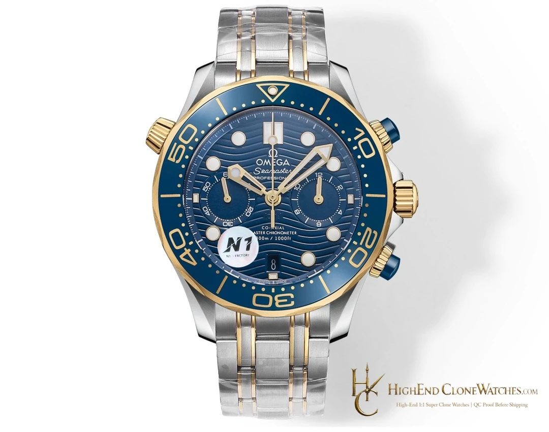 Omega Seamaster Diver 300M 44mm 210.20.44.51.03.001 product view super clone watch - product view 1