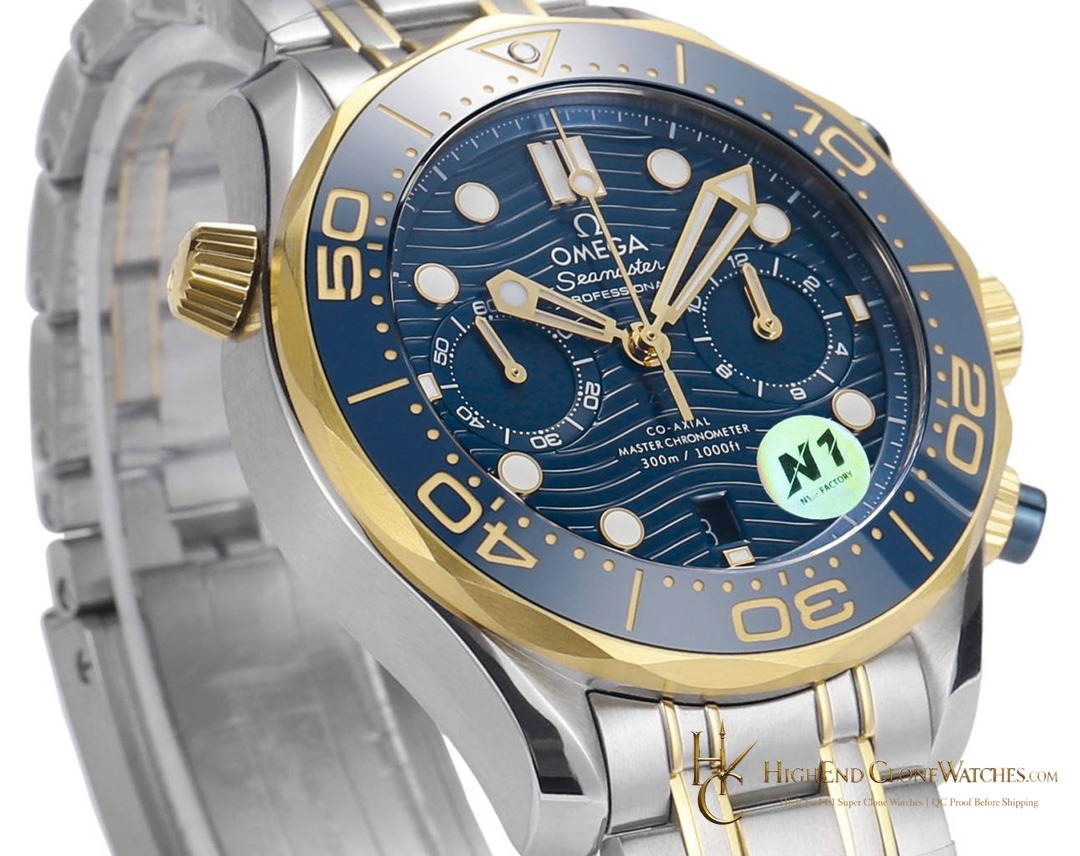 Omega Seamaster Diver 300M 44mm 210.20.44.51.03.001 product view super clone watch