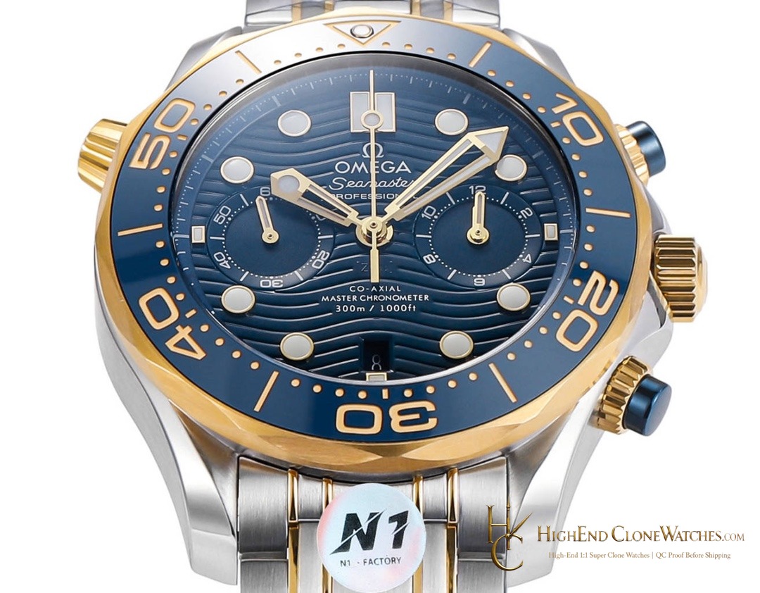 Omega Seamaster Diver 300M 44mm 210.20.44.51.03.001 product view super clone watch