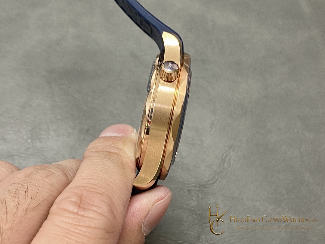 Omega Seamaster Diver 300M Rose Gold 210.62.42.20.03.001 42mm product view super clone watch