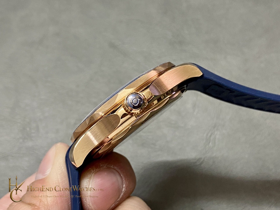 Omega Seamaster Diver 300M Rose Gold 210.62.42.20.03.001 42mm product view super clone watch