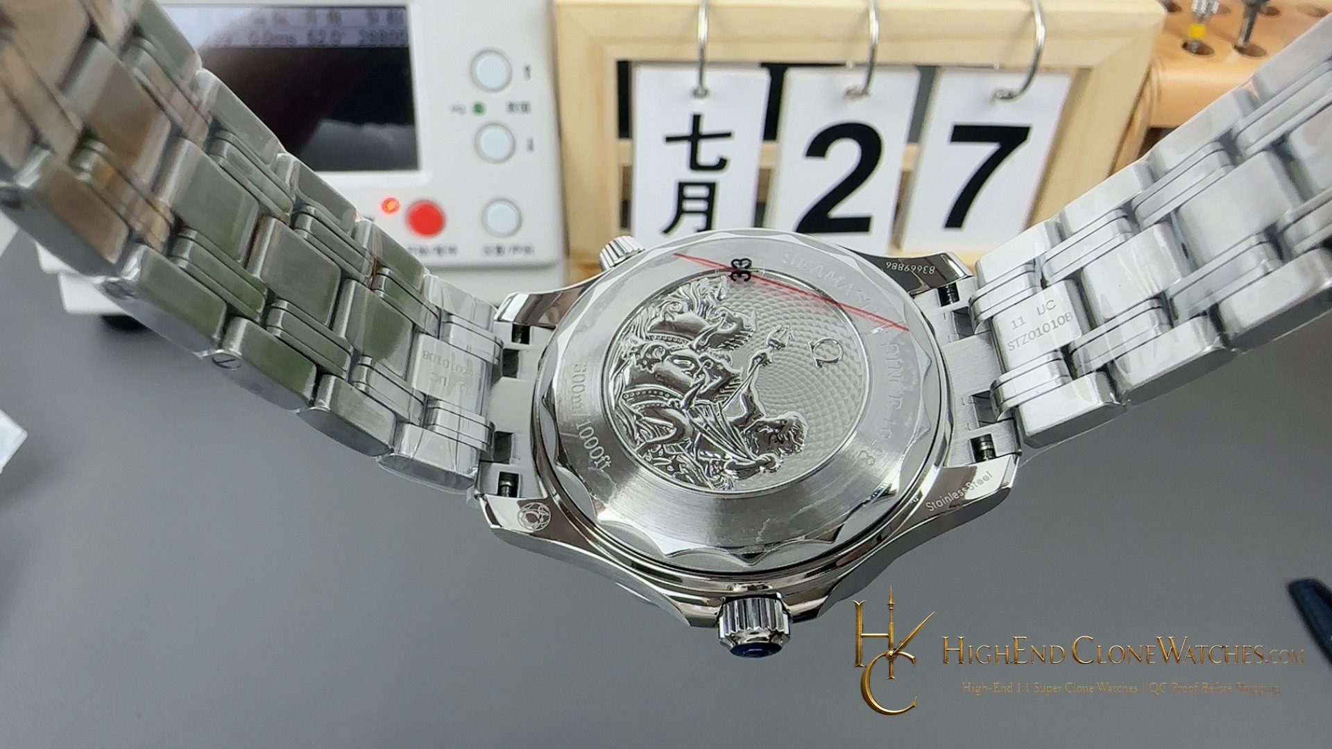 Omega Seamaster Diver 300M Summer Blue 210.30.42.20.03.003 42mm product view super clone watch